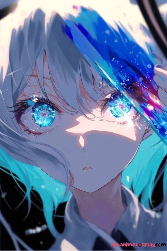 hình ảnh mắt anime siêu ngầu